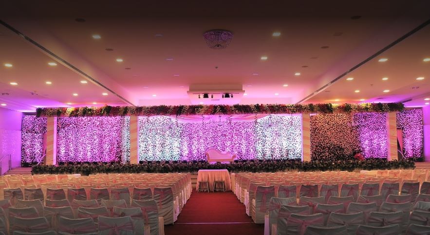 Sree Varaaham Hall main hall interior and seating view 2