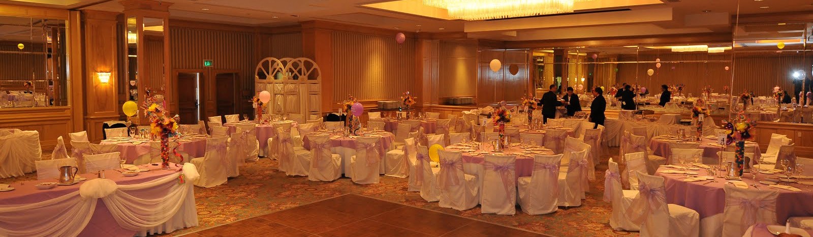 Sri Balaji Mahal main hall interior and seating view 1